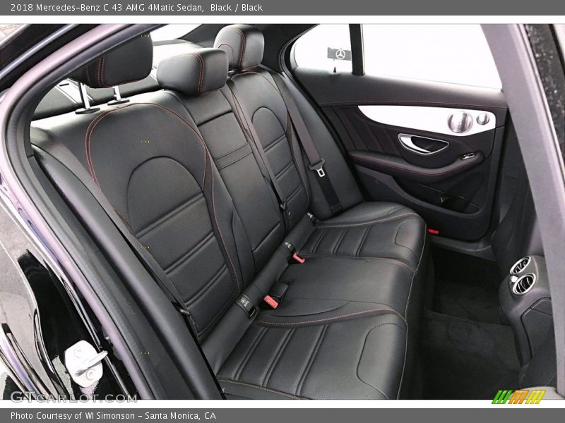 Black / Black 2018 Mercedes-Benz C 43 AMG 4Matic Sedan