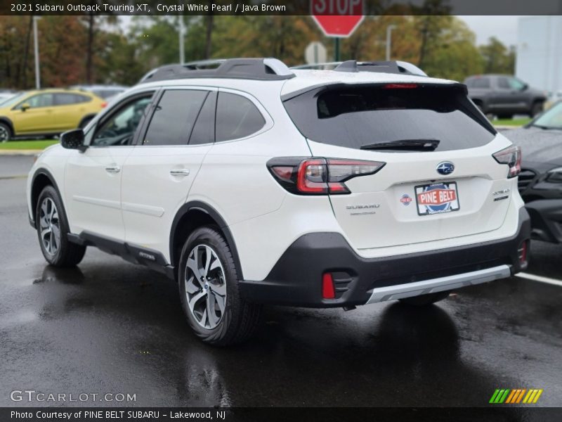 Crystal White Pearl / Java Brown 2021 Subaru Outback Touring XT