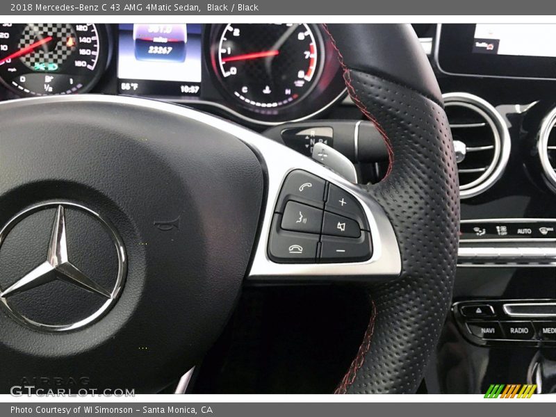 Black / Black 2018 Mercedes-Benz C 43 AMG 4Matic Sedan