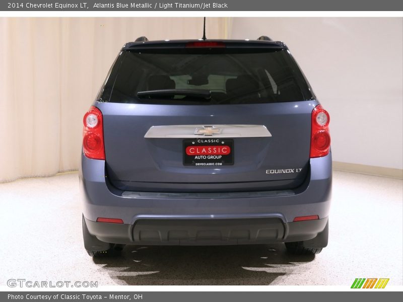 Atlantis Blue Metallic / Light Titanium/Jet Black 2014 Chevrolet Equinox LT