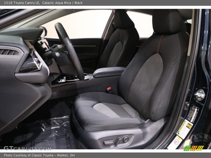  2018 Camry LE Black Interior