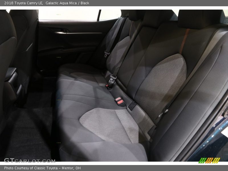 Galactic Aqua Mica / Black 2018 Toyota Camry LE