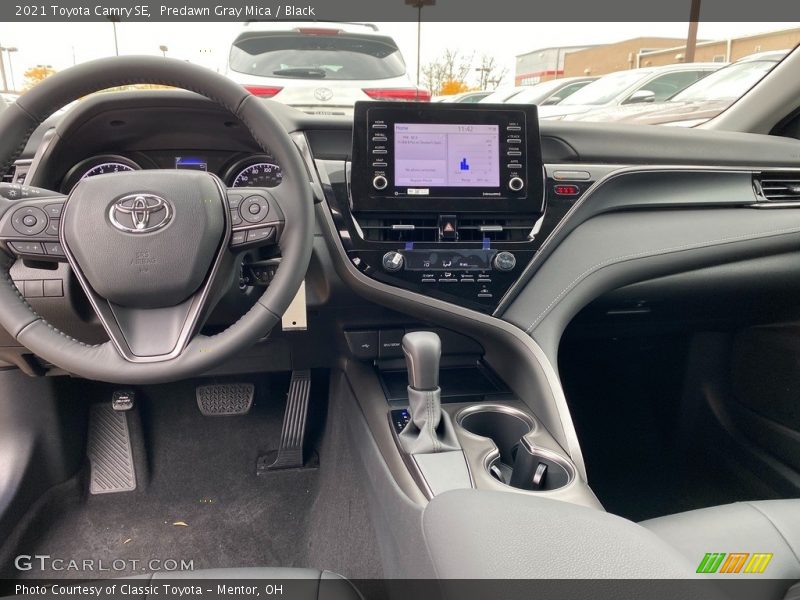Predawn Gray Mica / Black 2021 Toyota Camry SE