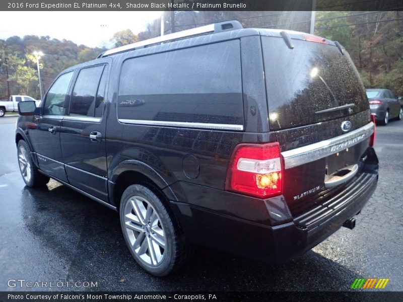 Shadow Black Metallic / Platinum Brunello 2016 Ford Expedition EL Platinum 4x4