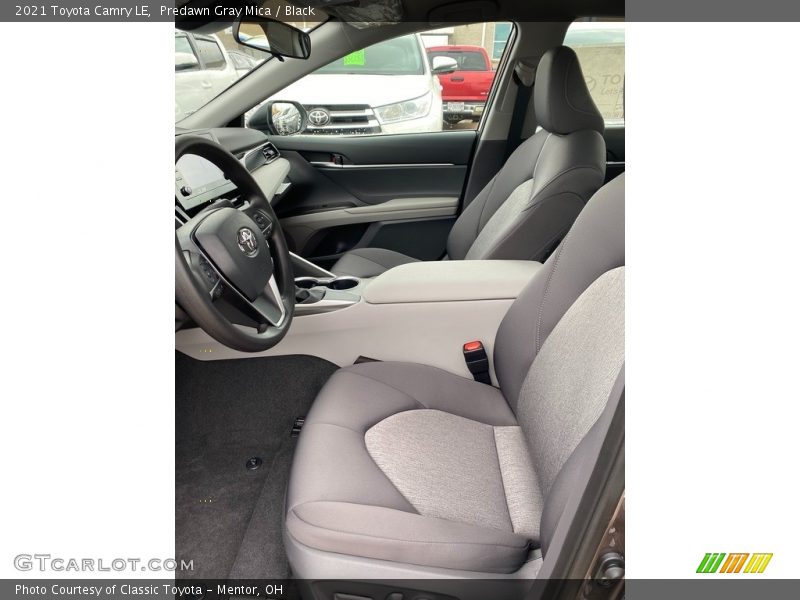 Predawn Gray Mica / Black 2021 Toyota Camry LE