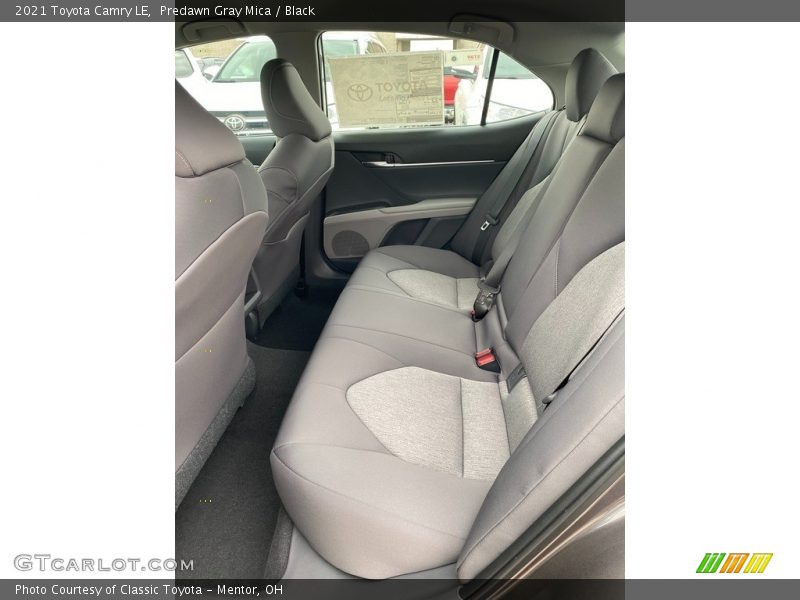 Predawn Gray Mica / Black 2021 Toyota Camry LE