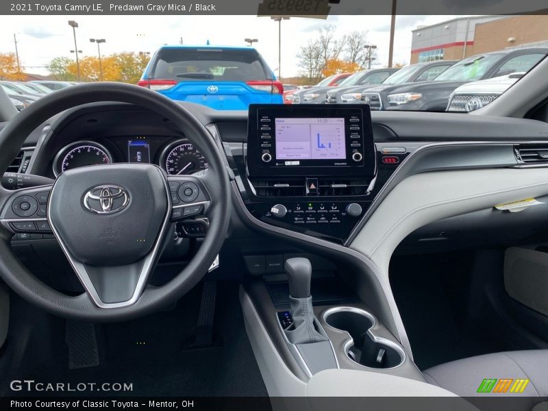 Predawn Gray Mica / Black 2021 Toyota Camry LE