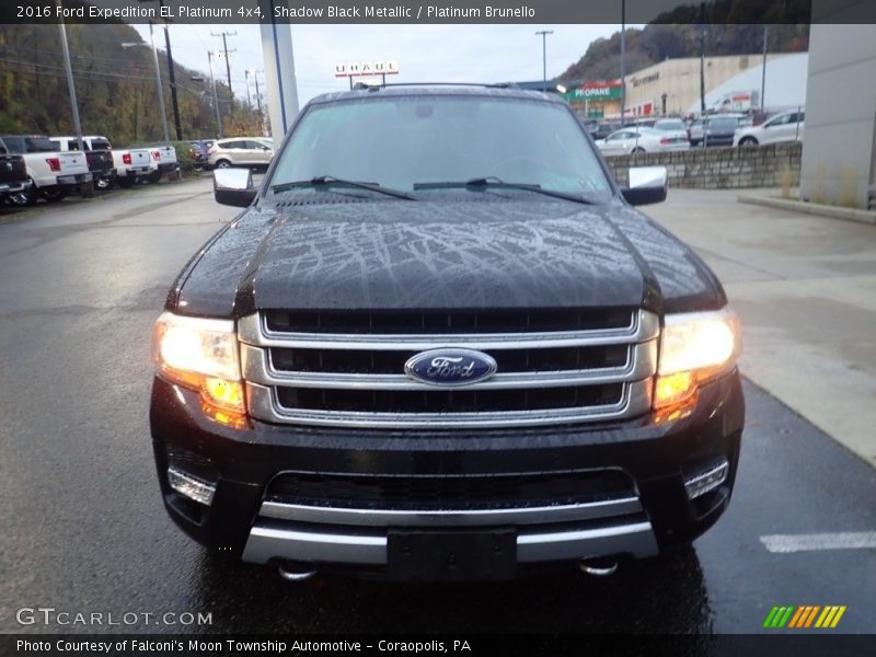 Shadow Black Metallic / Platinum Brunello 2016 Ford Expedition EL Platinum 4x4