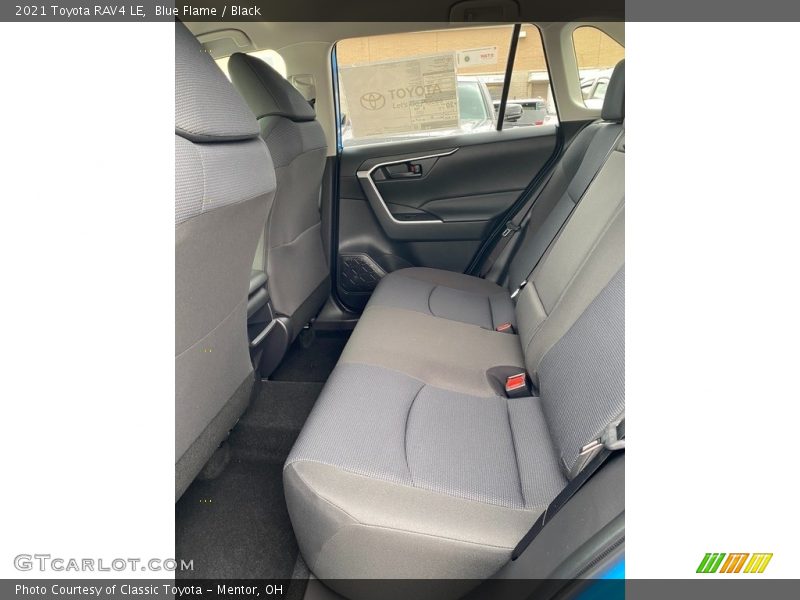Blue Flame / Black 2021 Toyota RAV4 LE