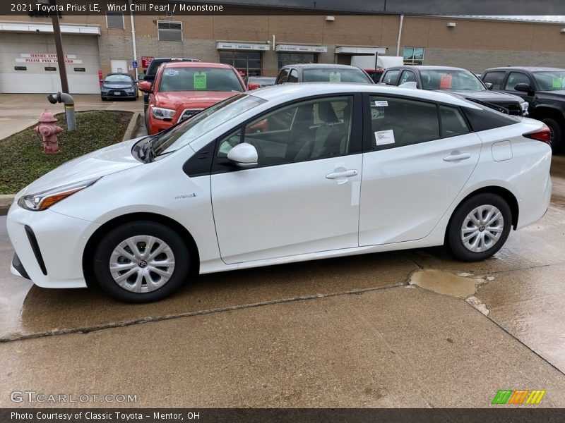  2021 Prius LE Wind Chill Pearl