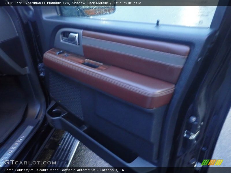 Shadow Black Metallic / Platinum Brunello 2016 Ford Expedition EL Platinum 4x4