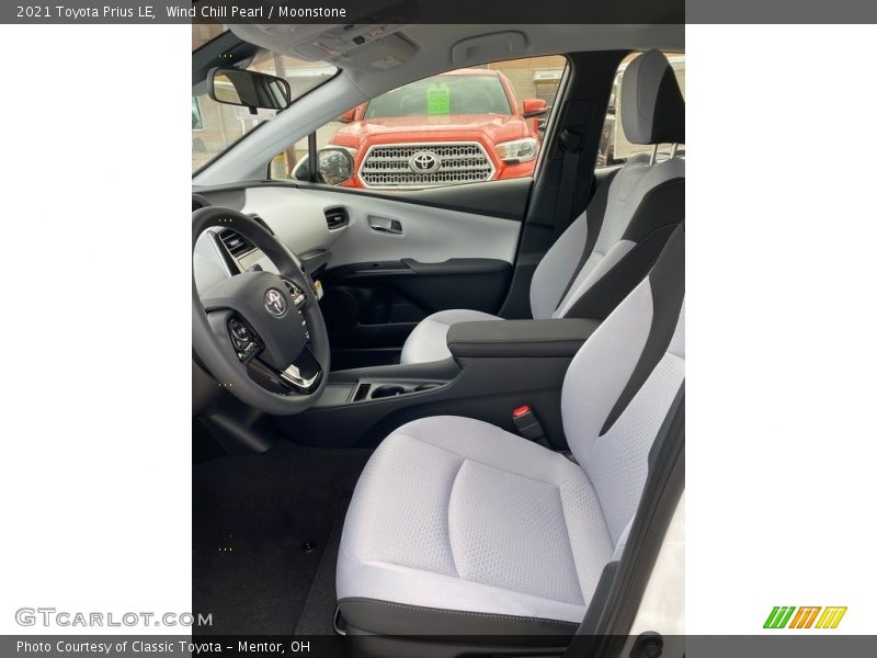  2021 Prius LE Moonstone Interior