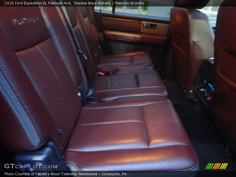 Shadow Black Metallic / Platinum Brunello 2016 Ford Expedition EL Platinum 4x4