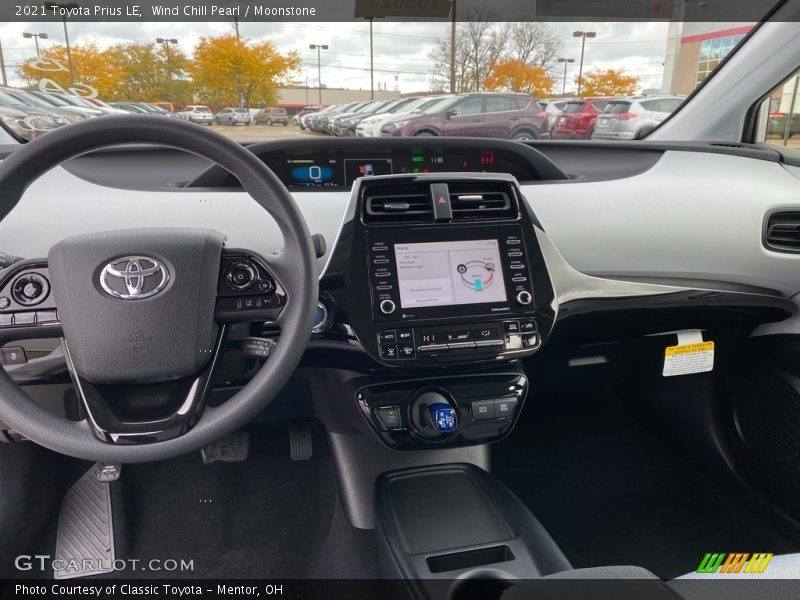 Dashboard of 2021 Prius LE