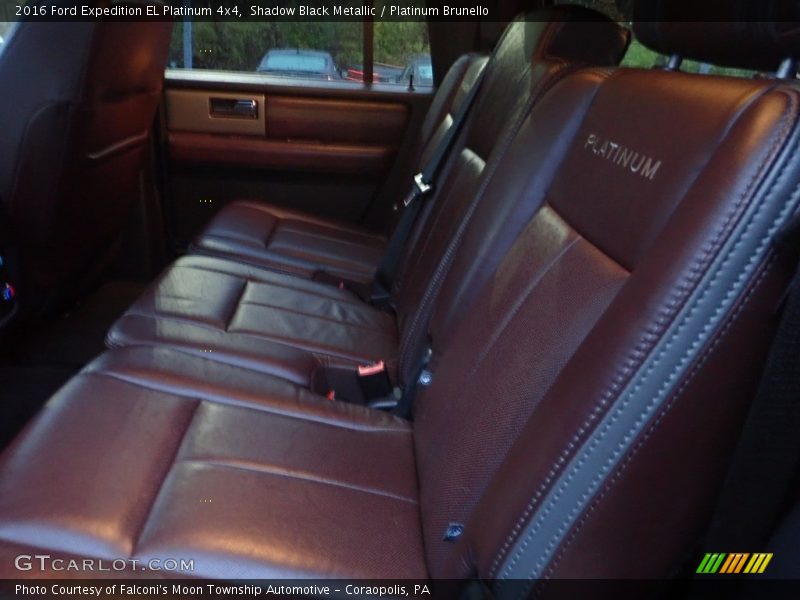 Shadow Black Metallic / Platinum Brunello 2016 Ford Expedition EL Platinum 4x4