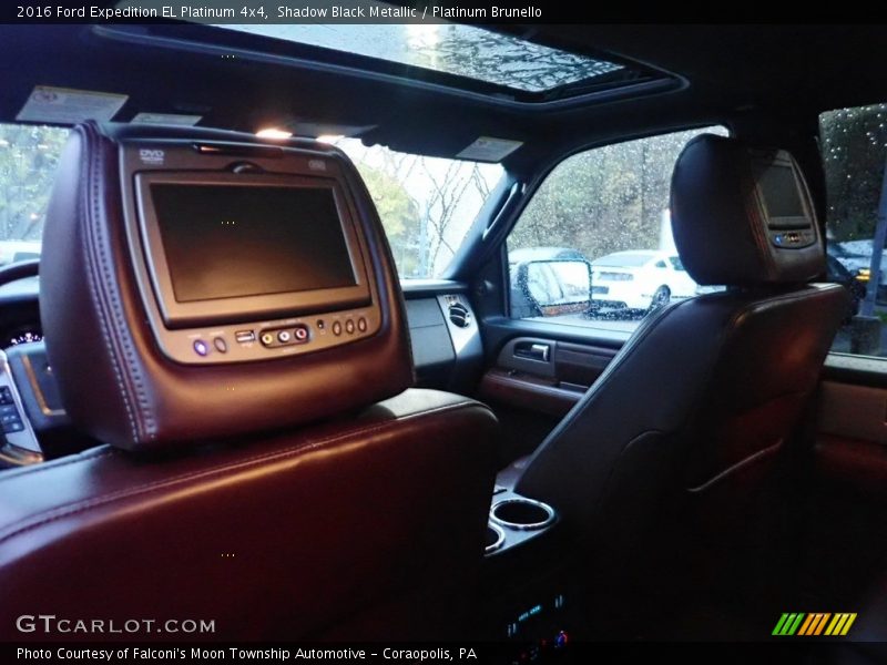 Shadow Black Metallic / Platinum Brunello 2016 Ford Expedition EL Platinum 4x4