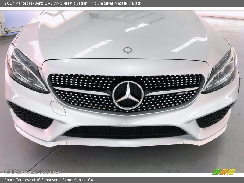 Iridium Silver Metallic / Black 2017 Mercedes-Benz C 43 AMG 4Matic Sedan