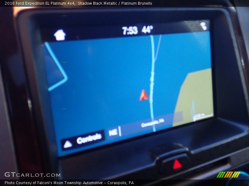 Shadow Black Metallic / Platinum Brunello 2016 Ford Expedition EL Platinum 4x4