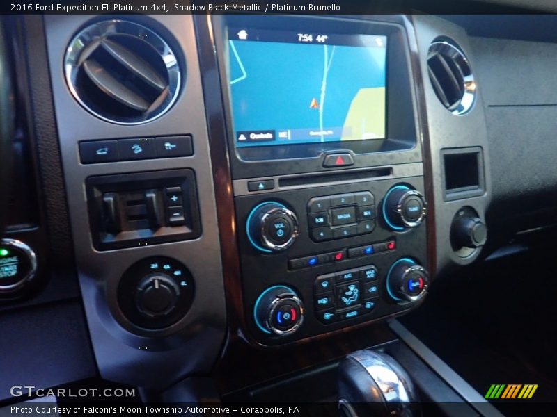 Shadow Black Metallic / Platinum Brunello 2016 Ford Expedition EL Platinum 4x4