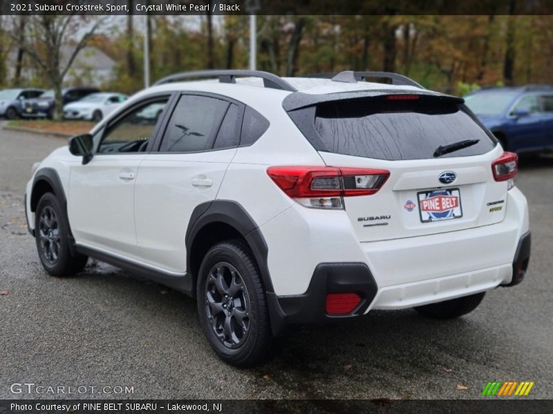 Crystal White Pearl / Black 2021 Subaru Crosstrek Sport