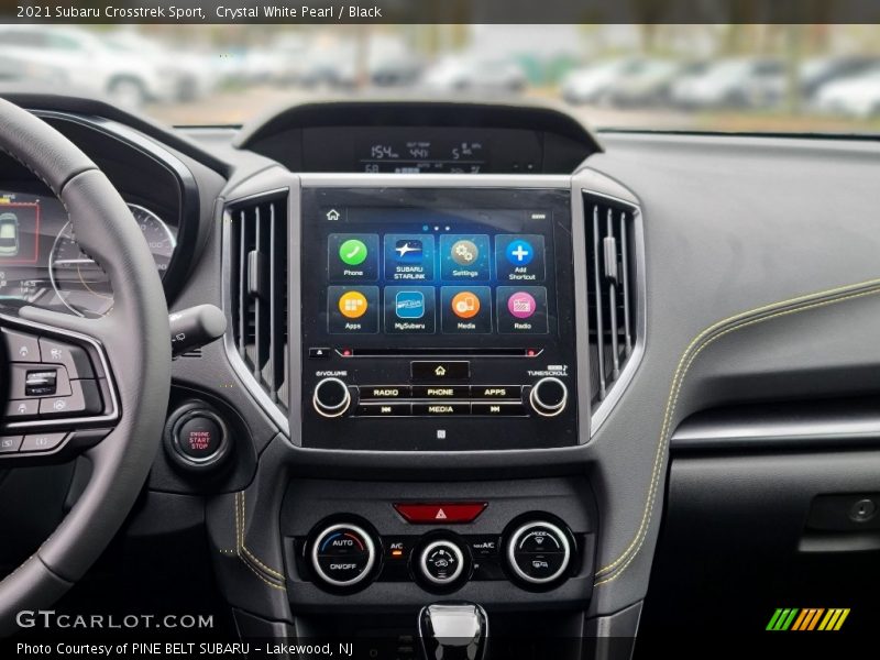 Crystal White Pearl / Black 2021 Subaru Crosstrek Sport