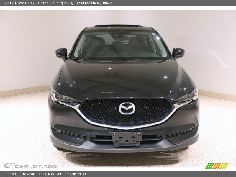 Jet Black Mica / Black 2017 Mazda CX-5 Grand Touring AWD