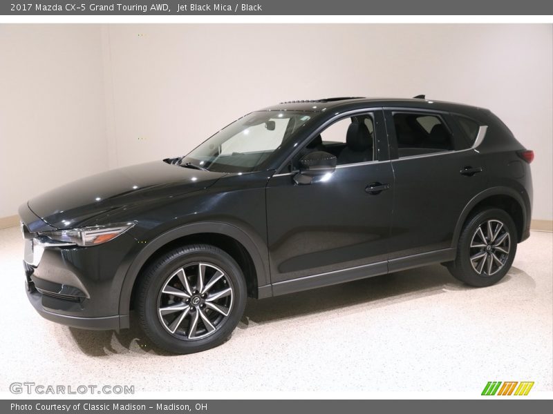 Jet Black Mica / Black 2017 Mazda CX-5 Grand Touring AWD