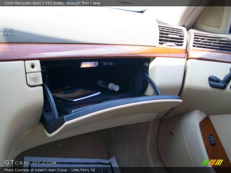 Midnight Blue / Java 2000 Mercedes-Benz S 430 Sedan