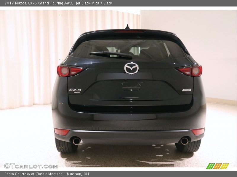 Jet Black Mica / Black 2017 Mazda CX-5 Grand Touring AWD