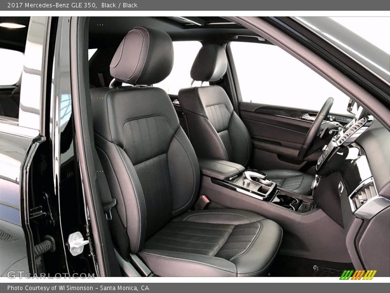 Black / Black 2017 Mercedes-Benz GLE 350