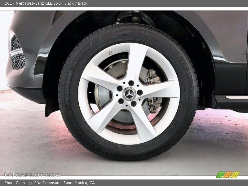 Black / Black 2017 Mercedes-Benz GLE 350