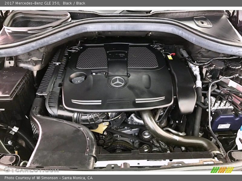 Black / Black 2017 Mercedes-Benz GLE 350