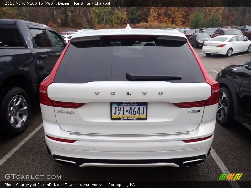 Ice White / Charcoal 2018 Volvo XC60 T5 AWD R Design