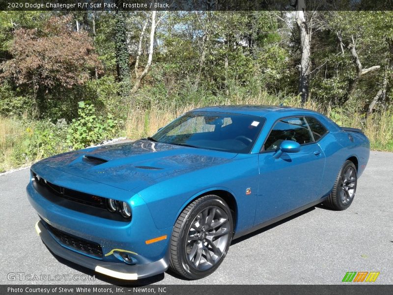 Frostbite / Black 2020 Dodge Challenger R/T Scat Pack