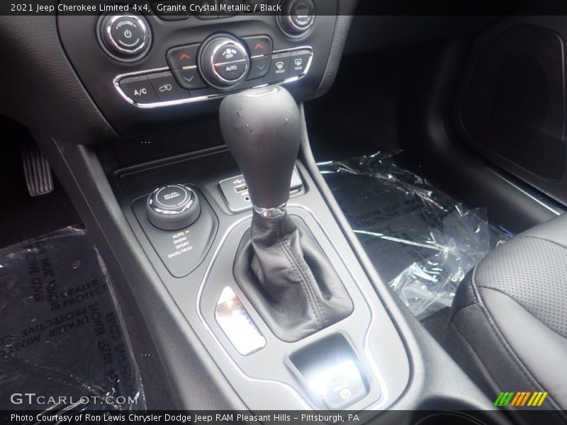  2021 Cherokee Limited 4x4 9 Speed Automatic Shifter