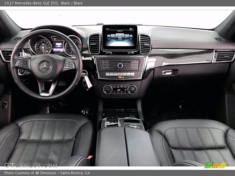 Black / Black 2017 Mercedes-Benz GLE 350