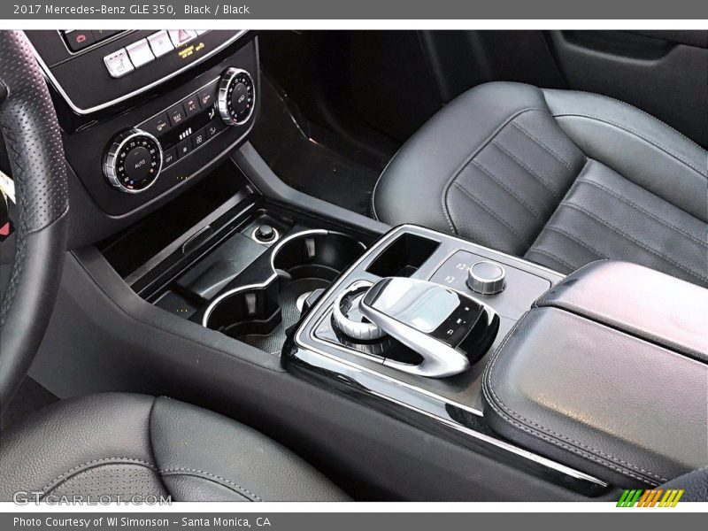 Black / Black 2017 Mercedes-Benz GLE 350