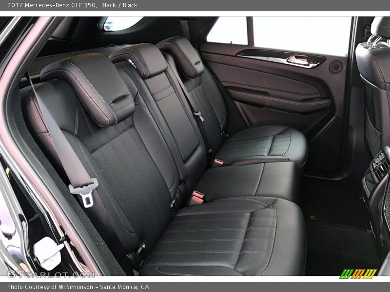 Black / Black 2017 Mercedes-Benz GLE 350