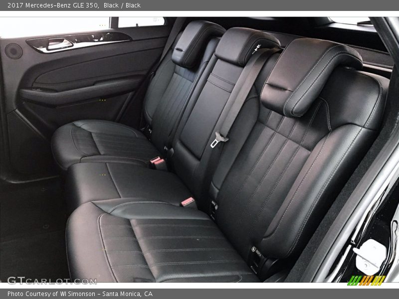 Black / Black 2017 Mercedes-Benz GLE 350