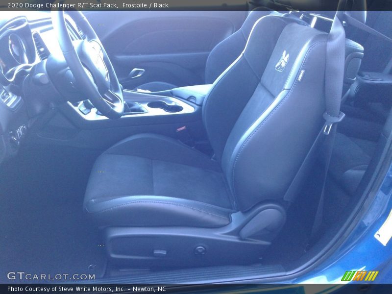 Frostbite / Black 2020 Dodge Challenger R/T Scat Pack