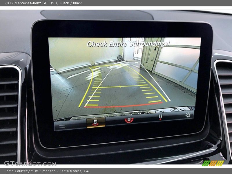 Black / Black 2017 Mercedes-Benz GLE 350