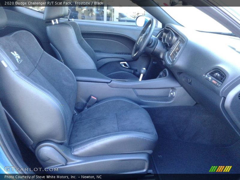 Frostbite / Black 2020 Dodge Challenger R/T Scat Pack