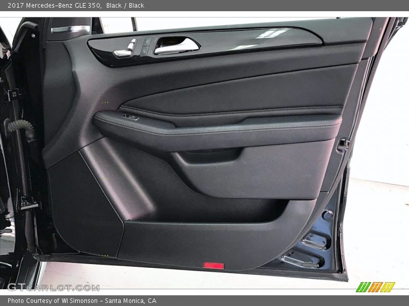 Black / Black 2017 Mercedes-Benz GLE 350
