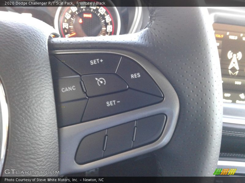Frostbite / Black 2020 Dodge Challenger R/T Scat Pack