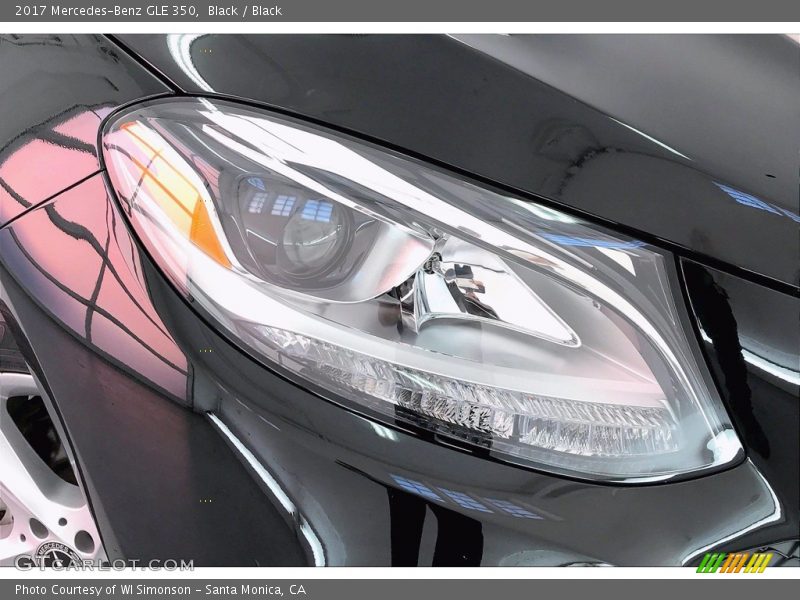 Black / Black 2017 Mercedes-Benz GLE 350