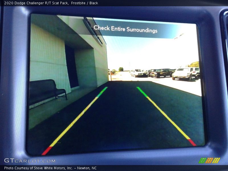 Frostbite / Black 2020 Dodge Challenger R/T Scat Pack