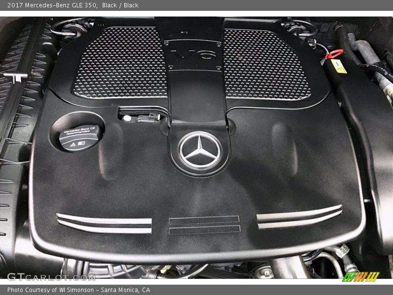 Black / Black 2017 Mercedes-Benz GLE 350