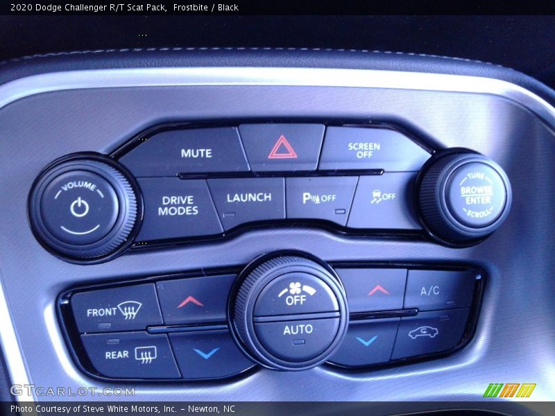 Frostbite / Black 2020 Dodge Challenger R/T Scat Pack