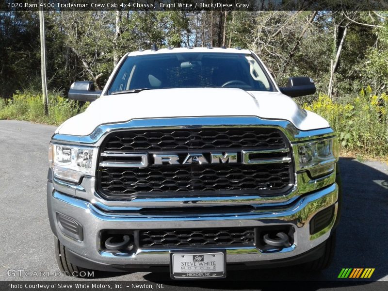 Bright White / Black/Diesel Gray 2020 Ram 4500 Tradesman Crew Cab 4x4 Chassis