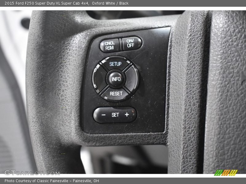 Oxford White / Black 2015 Ford F250 Super Duty XL Super Cab 4x4